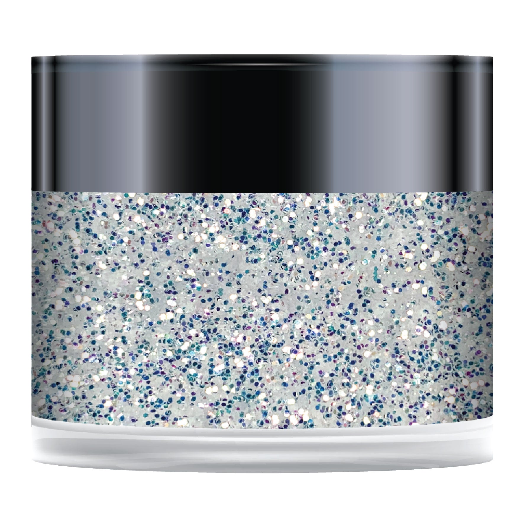Ice glitter white silver clearance