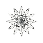 Chloes Creative Cards Grande Sunflower Die & Stamp Set