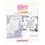 Chloes Creative Cards Photopolymer Stamp Set - Happy Birthday Frame