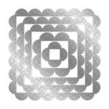 Chloes Creative Cards Metall-Stanzset – 8 x 8 Spitzenquadrate