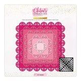 Chloes Creative Cards Metall-Stanzset – 8 x 8 Spitzenquadrate