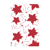 Chloes Creative Cards Photopolymer Stamp Set (A6) - Layered Poinsettia Background
