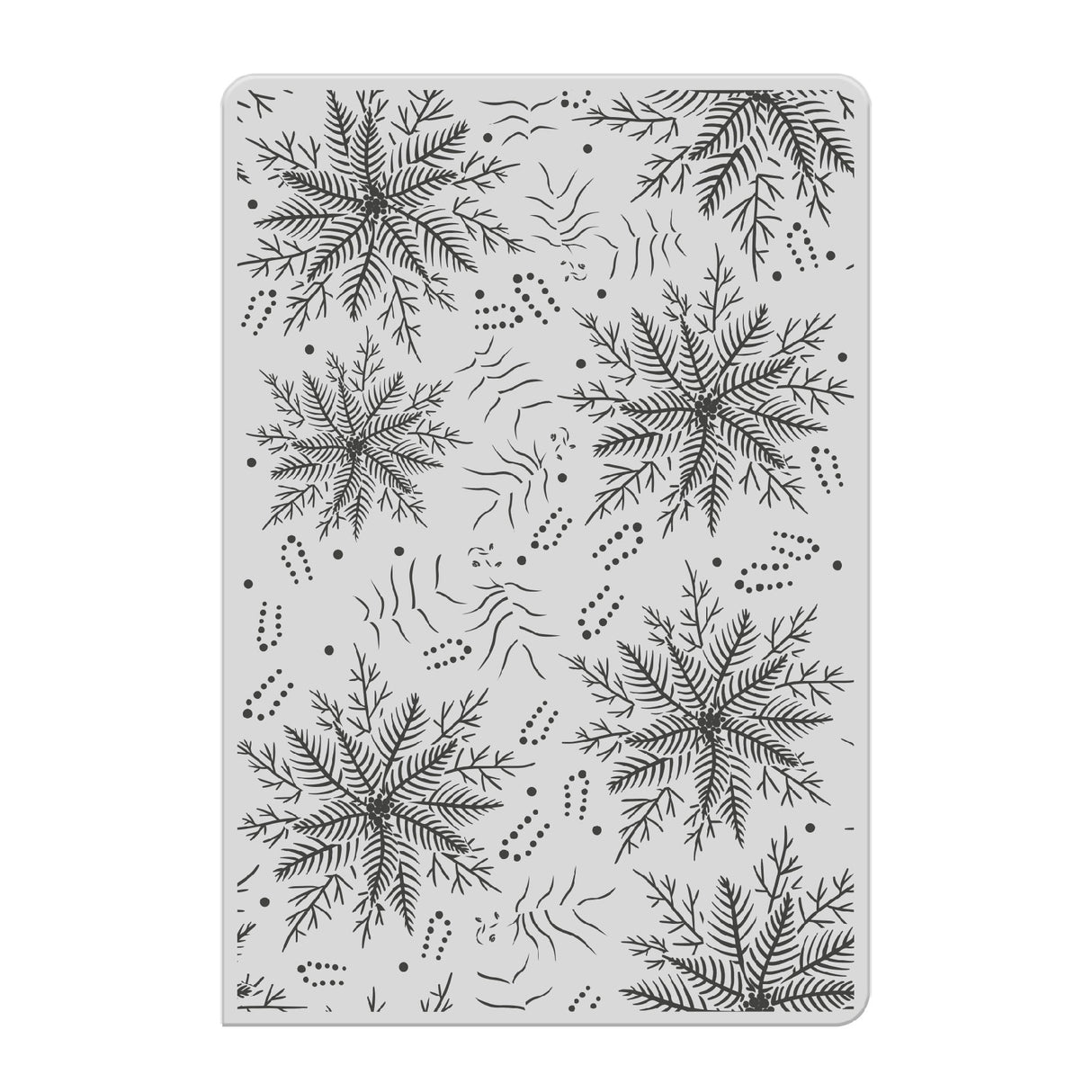 Chloes Creative Cards Photopolymer Stamp Set (A6) - Layered Poinsettia Background