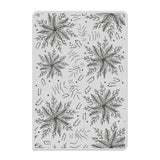 Chloes Creative Cards Photopolymer Stamp Set (A6) - Layered Poinsettia Background