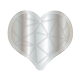 Chloes Creative Cards Metal Die Set - Geometric Heart