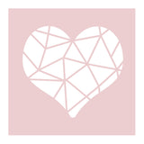 Chloes Creative Cards Metal Die Set - Geometric Heart