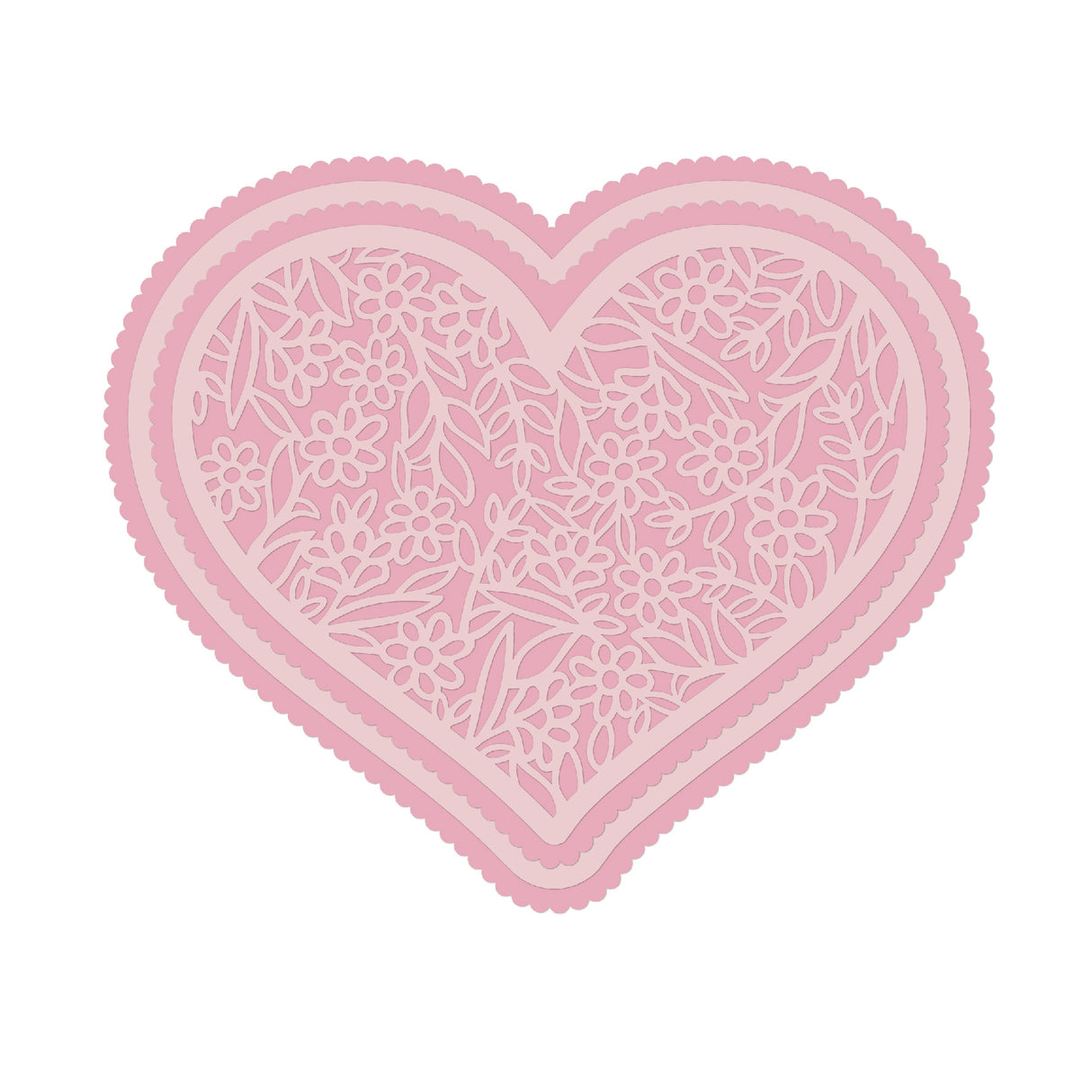 Chloes Creative Cards Metal Die Set - Lace Heart
