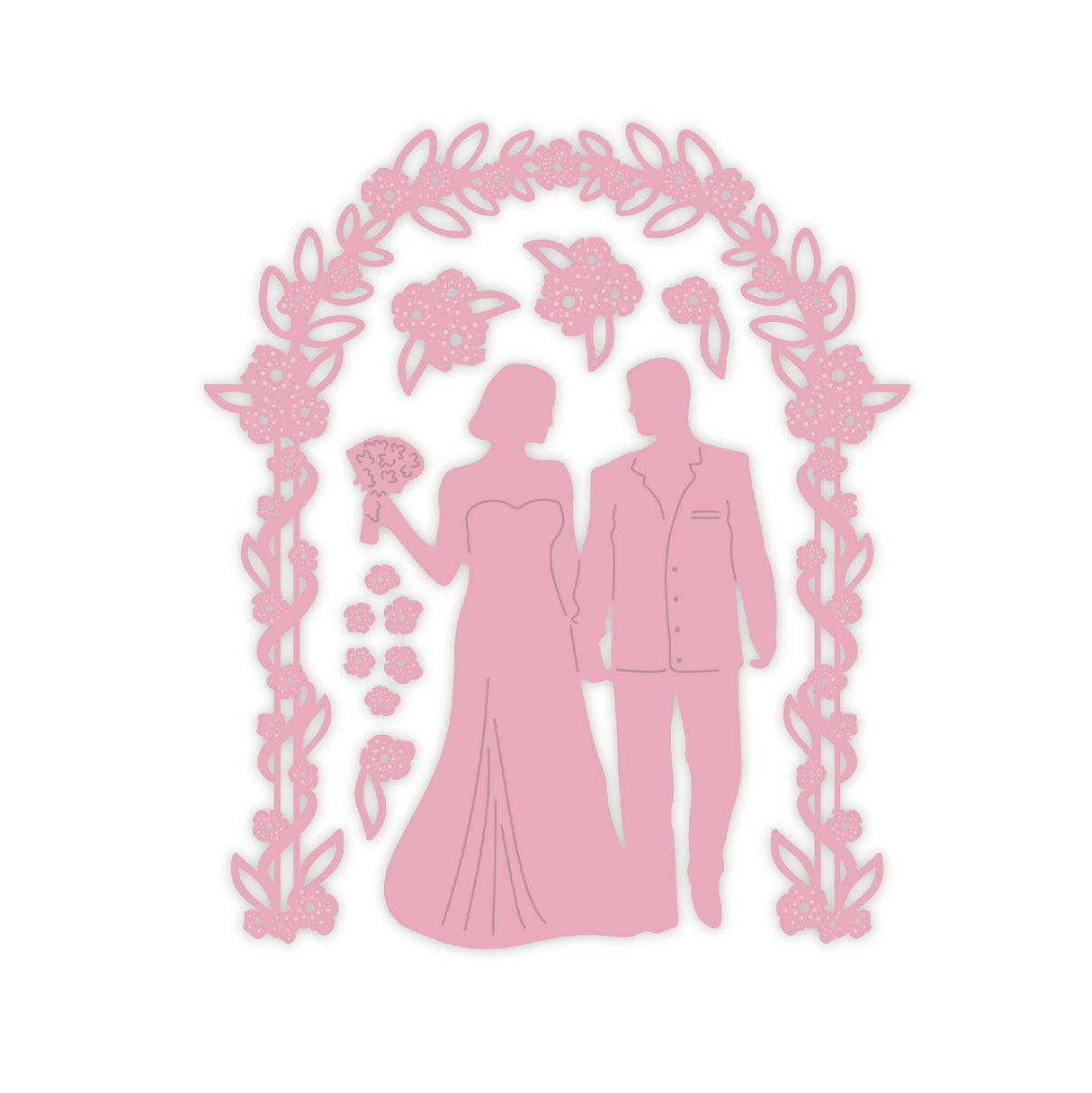 Chloes Creative Cards Metal Die Set - Wedding Arch