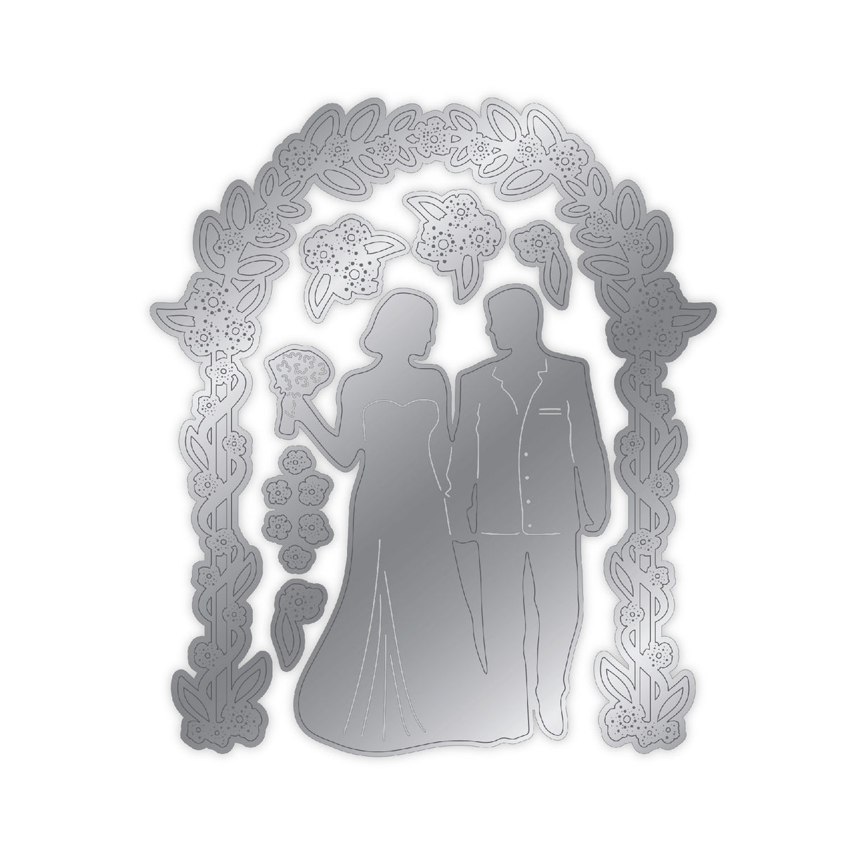 Chloes Creative Cards Metal Die Set - Wedding Arch
