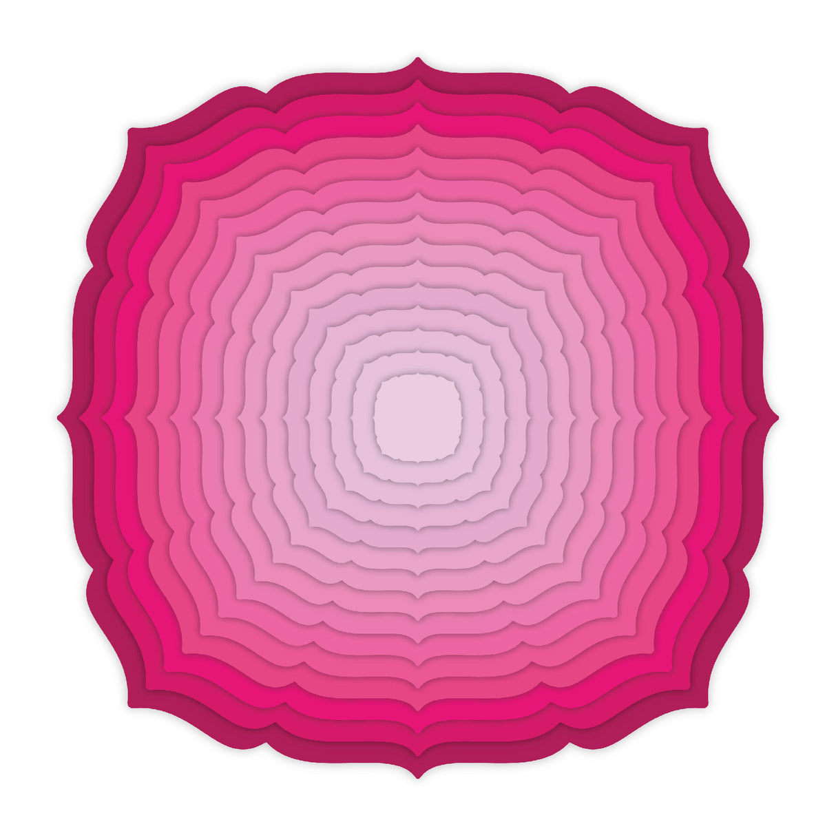 Ensemble de matrices de découpe en métal Chloes Creative Cards - Cercles fantaisie 8 x 8