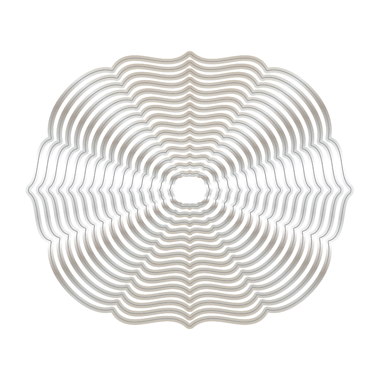 Chloes Creative Cards Metal Die Set - 8 x 8 Fancy Ovals
