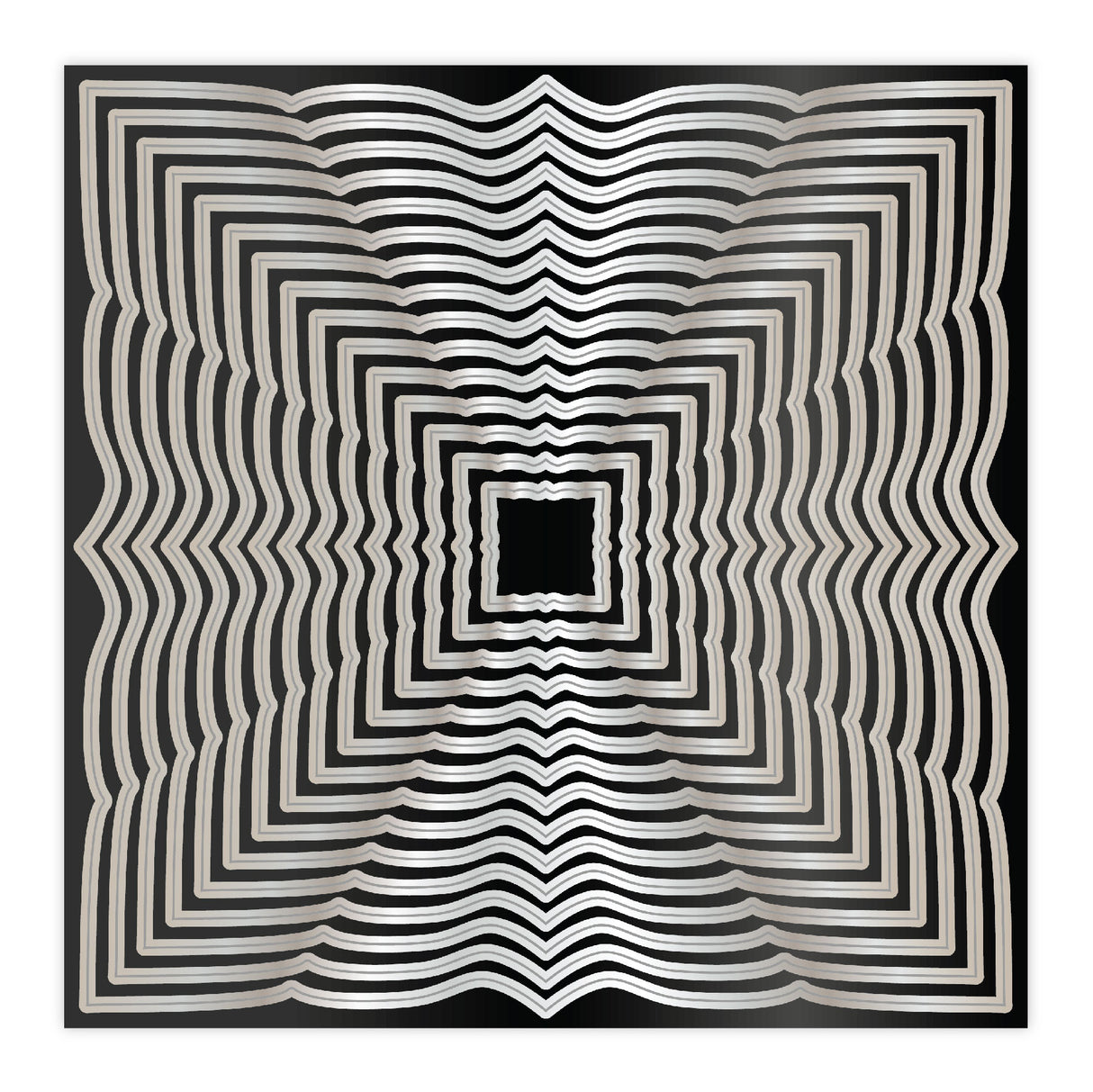 Ensemble de matrices de découpe en métal Chloes Creative Cards - 8 x 8 carrés fantaisie