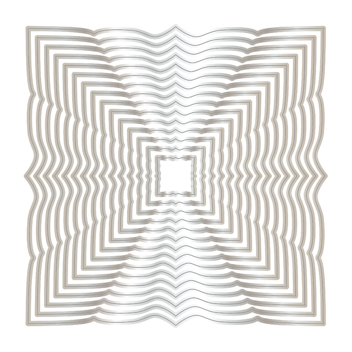 Ensemble de matrices de découpe en métal Chloes Creative Cards - 8 x 8 carrés fantaisie