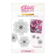Chloes Creative Cards Posy Flower A6 Clear Stamp