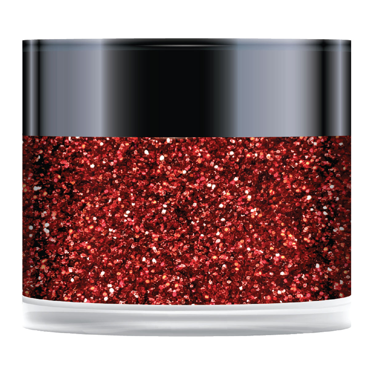 Red Poinsettia Sparkelicious Glitter 1/2oz Jar