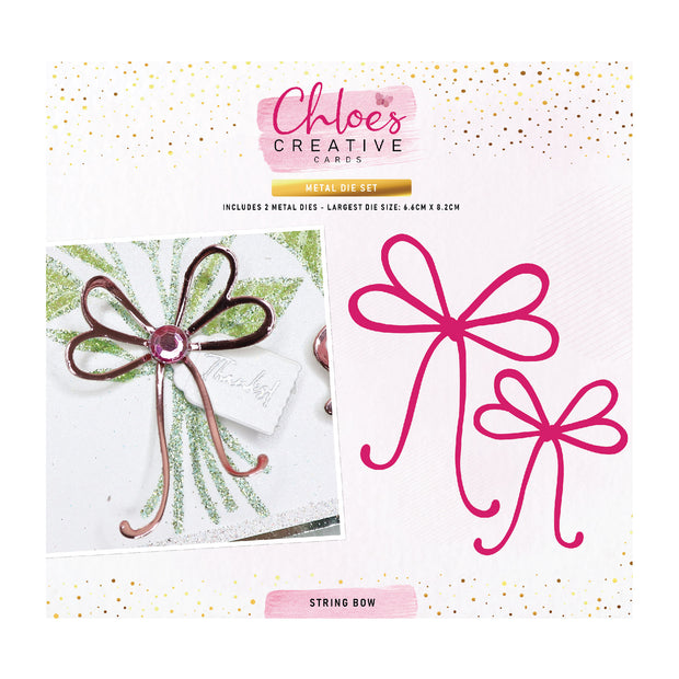 Chloes Creative Cards Metal Die Set - String Bow