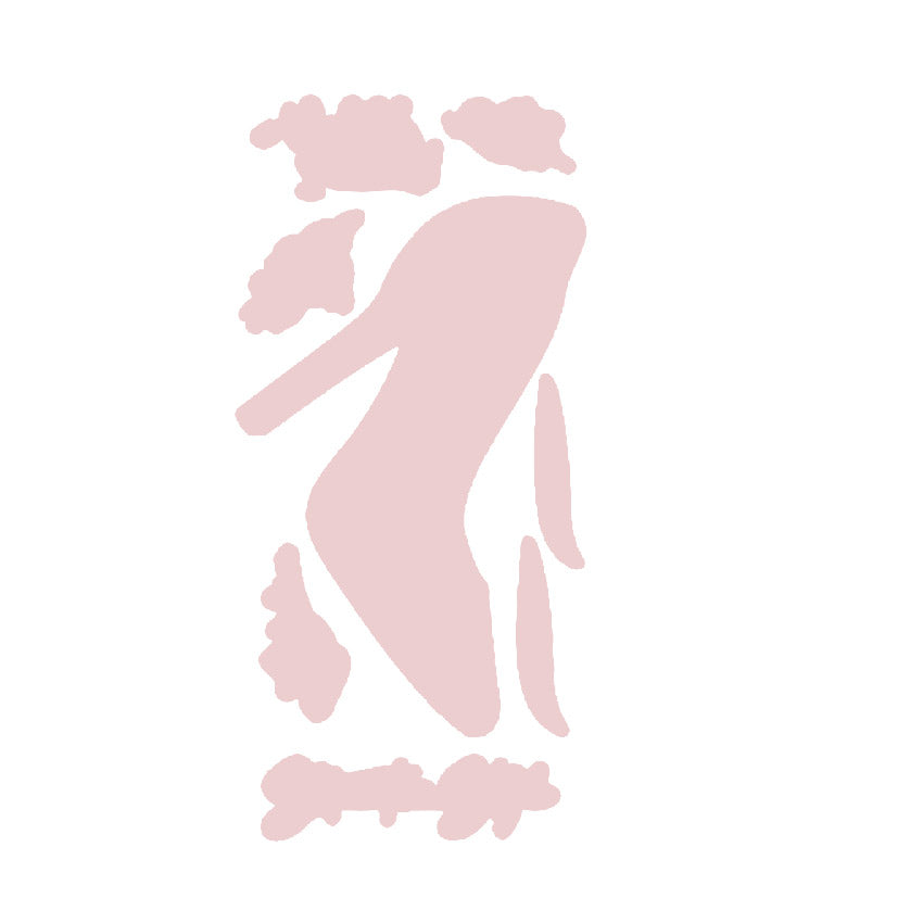 Ensemble de matrices et tampons Chloes Creative Cards - Swirly Stiletto
