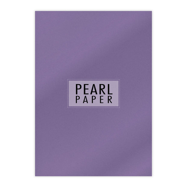 Chloes Luxury Pearl Paper 10 Sheets Amethyst