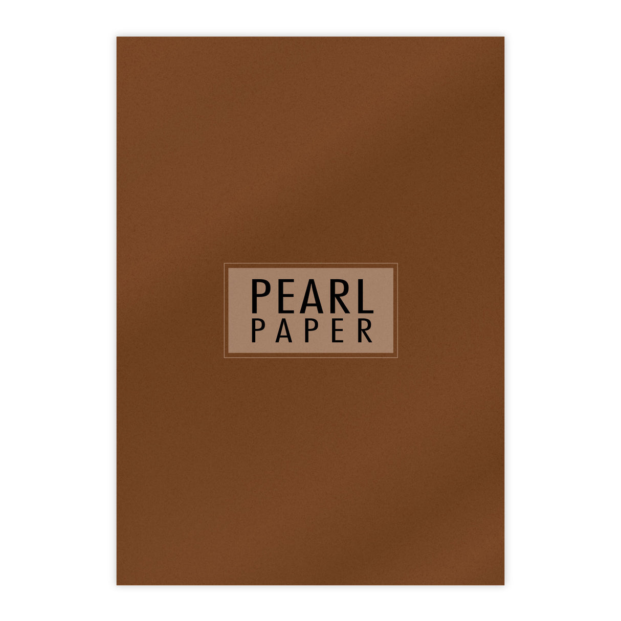 Chloes Luxus-Perlenpapier, A4, 10 Blatt, Bronze