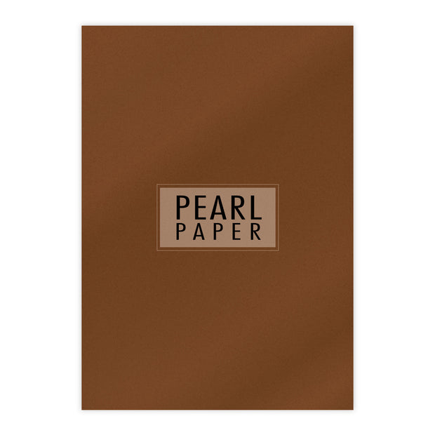 Chloes Luxury Pearl Paper 10 Sheets Bronze