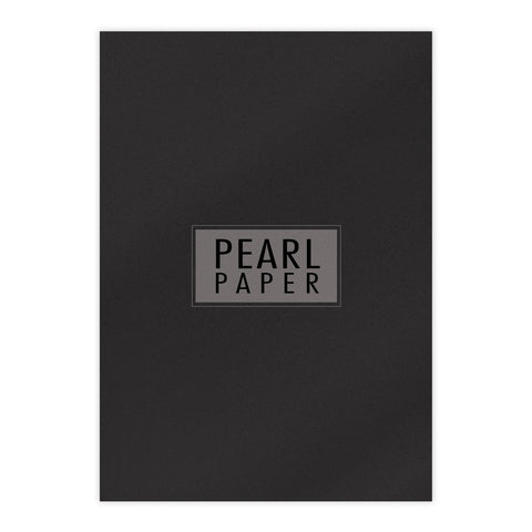 Chloes Luxury Pearl Paper 10 Sheets Onyx
