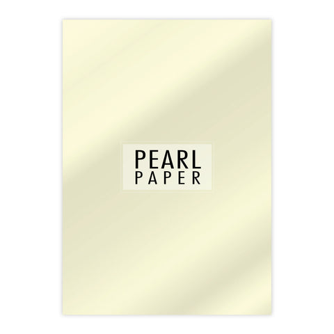 Chloes Luxury Pearl Paper 10 Sheets Opal