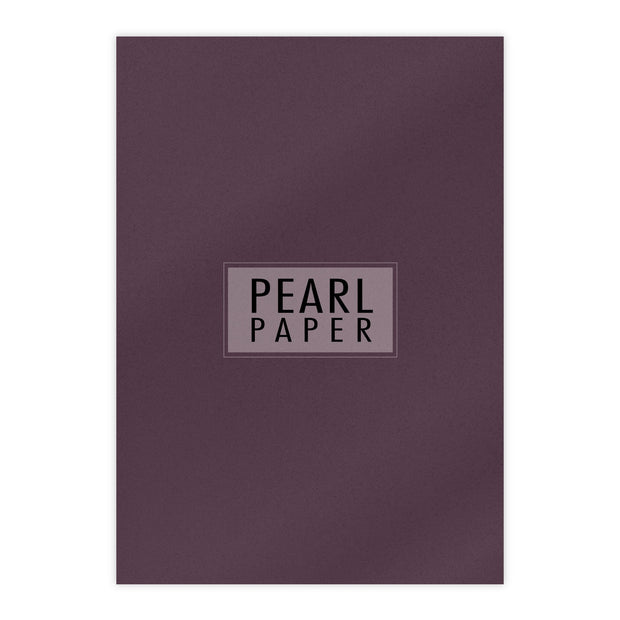 Chloes Luxury Pearl Paper 10 Sheets Ruby