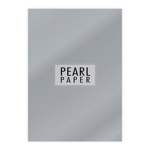 Chloes Luxury Pearl Paper 10 Sheets Silver