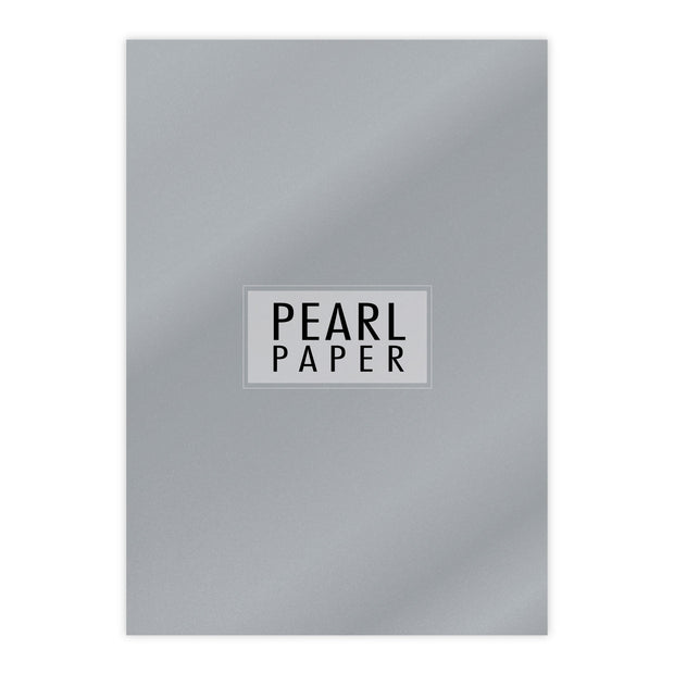 Chloes Luxury Pearl Paper 10 Sheets Silver