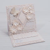Chloes Creative Cards Metal Die Set – 8x8" Blooming Border