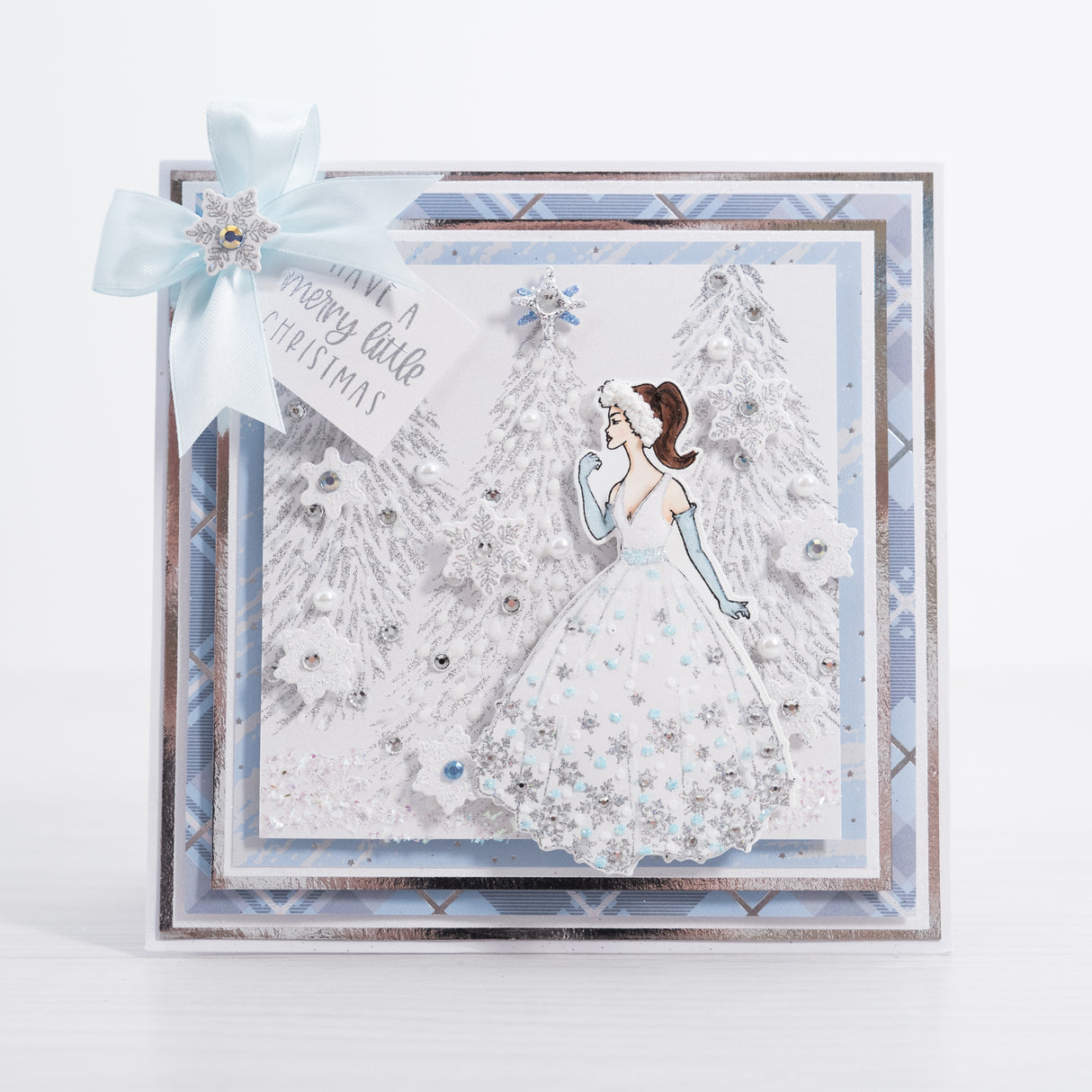 Chloes Creative Cards Die & Stamp Set - Snowflake Queen