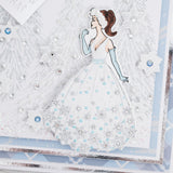 Chloes Creative Cards Die & Stamp Set - Snowflake Queen