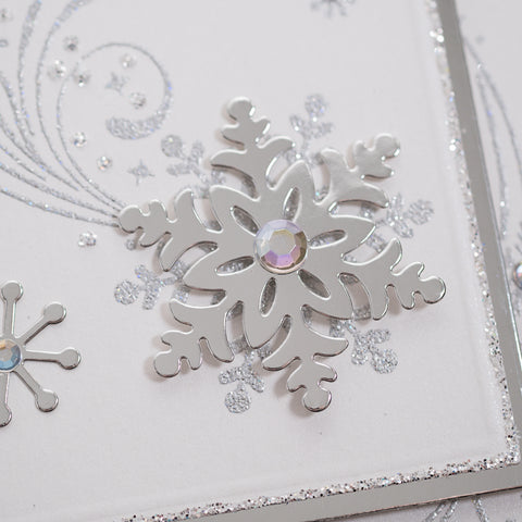 Flurry Paper Snowflakes (Set of Three)