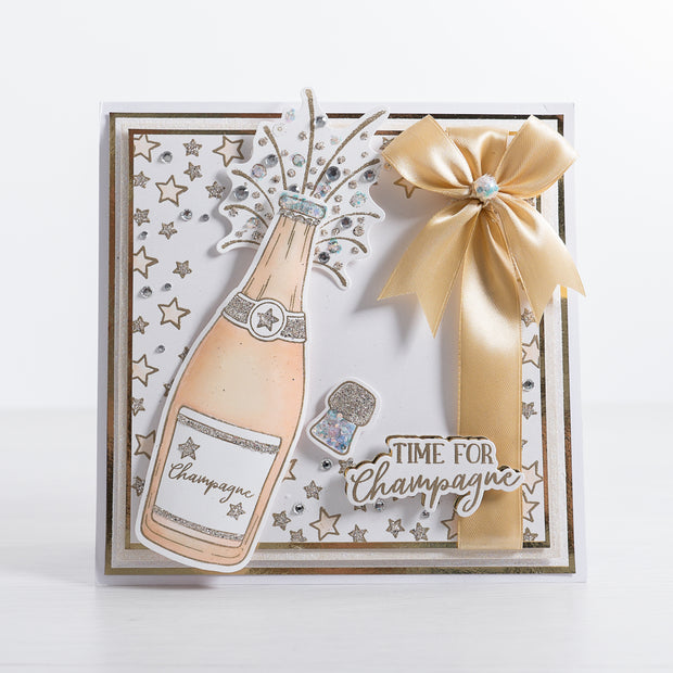 Chloes Creative Cards Die & Stamp Set - Time to Celebrate