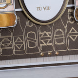 Chloes Creative Cards Die & Stamp Set - Beer Bottle Border