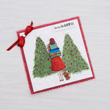 Chloes Creative Cards Die & Stamp Set - This Girl Loves Christmas