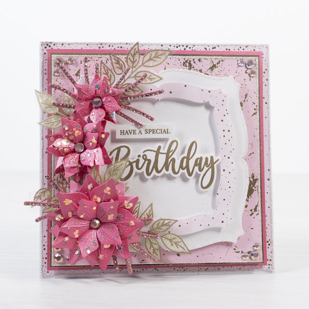 Chloes Creative Cards Meadow Flower 5x7 Cut & Emboss Folder