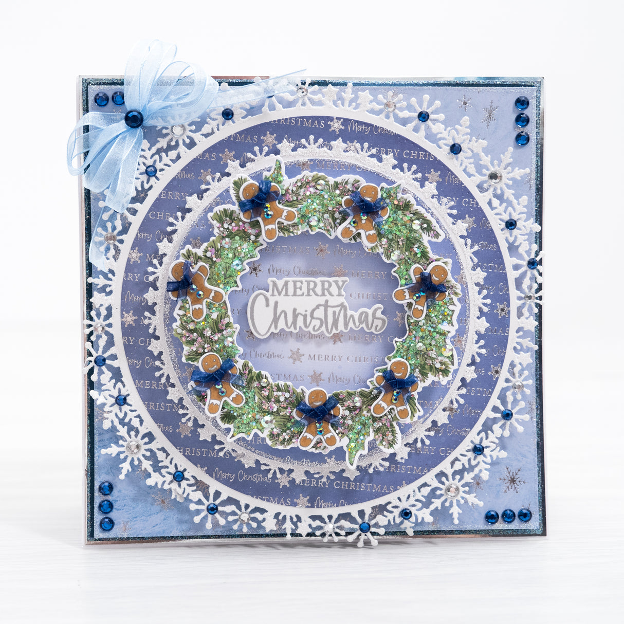 Chloes Creative Cards Metal Die Set – 8x8 Snowflake Circles