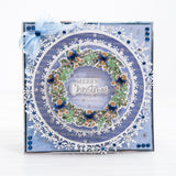 Chloes Creative Cards Metal Die Set – 8x8 Snowflake Circles
