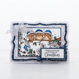Chloes Creative Cards Photopolymer Stamp Set – Baby Owls
