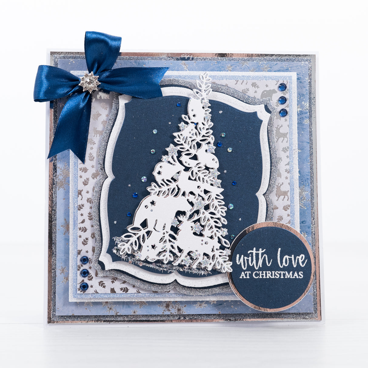 Chloes Creative Cards Metal Die Set – Winter Woodland Tree