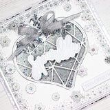 Chloes Creative Cards Metal Die Set - Geometric Heart