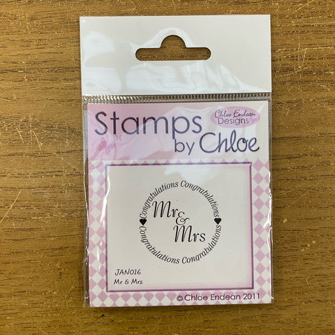 Stamps by Chloe Mr and Mrs