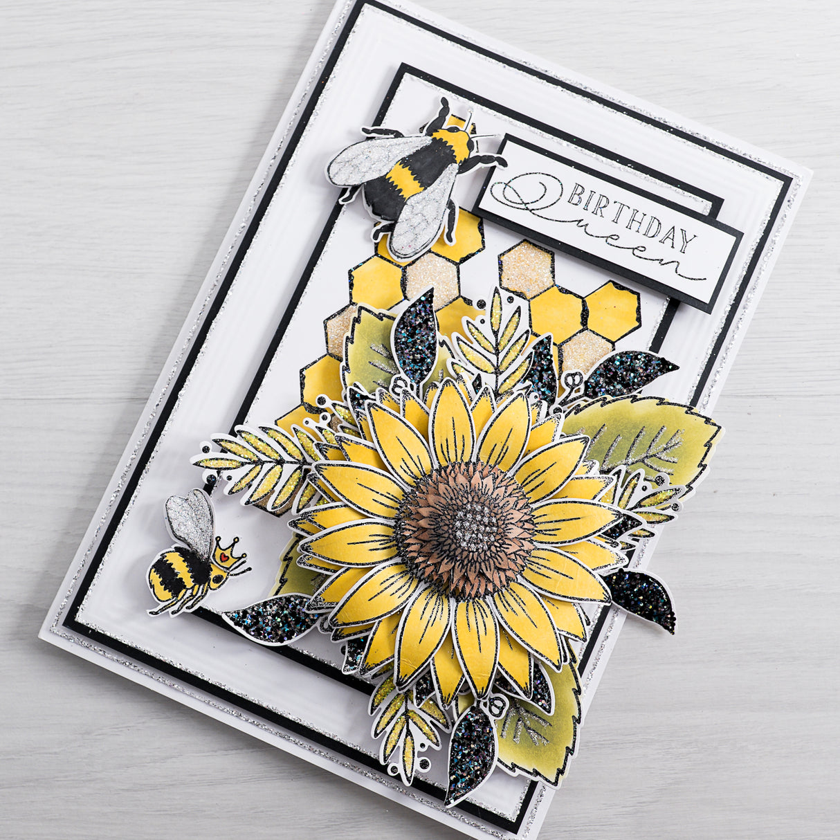 Chloes Creative Cards Die & Stamp Set - Grande Sunflower