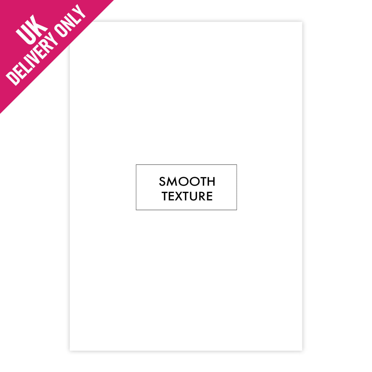 Craft UK A4 White Smooth Card