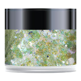Rainbow Green Sparkelicious Glitter 1/2oz Jar