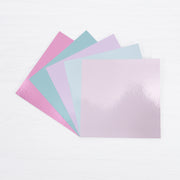 Chloes Creative Cards Mirror Card Pad (8 x 8) - Jewel Colours