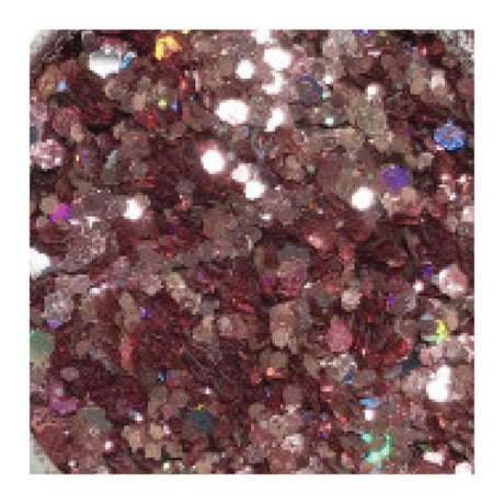 Paillettes Sparkelicious Champagne rose en pot de 1/2 oz