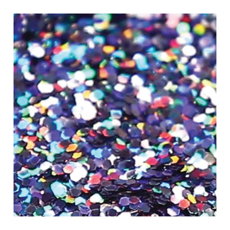 Paillettes Sparkelicious Purple Galaxy en pot de 1/2 oz