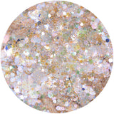 Sparkelicious Glitter im 1/2-oz-Glas in Regenbogenorange